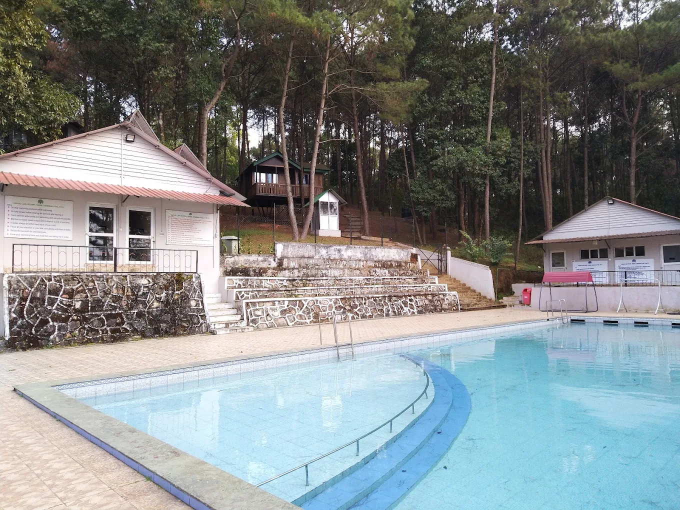 Swimming Pool at Orchid Lake Resort Umiam